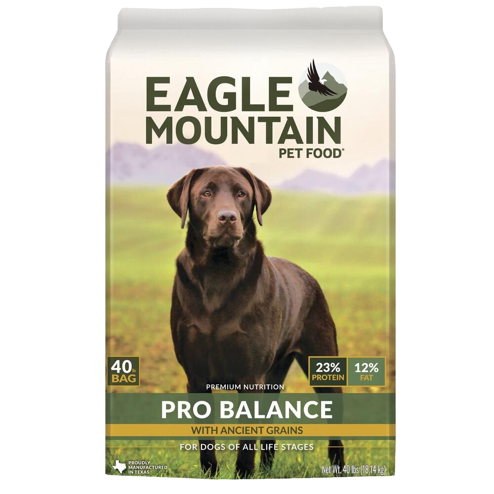 Front view of Eagle Mountain Professional Maintenance Dog Food 50 lb bag — Liberty Farm, Home &amp; Garden Galion OH