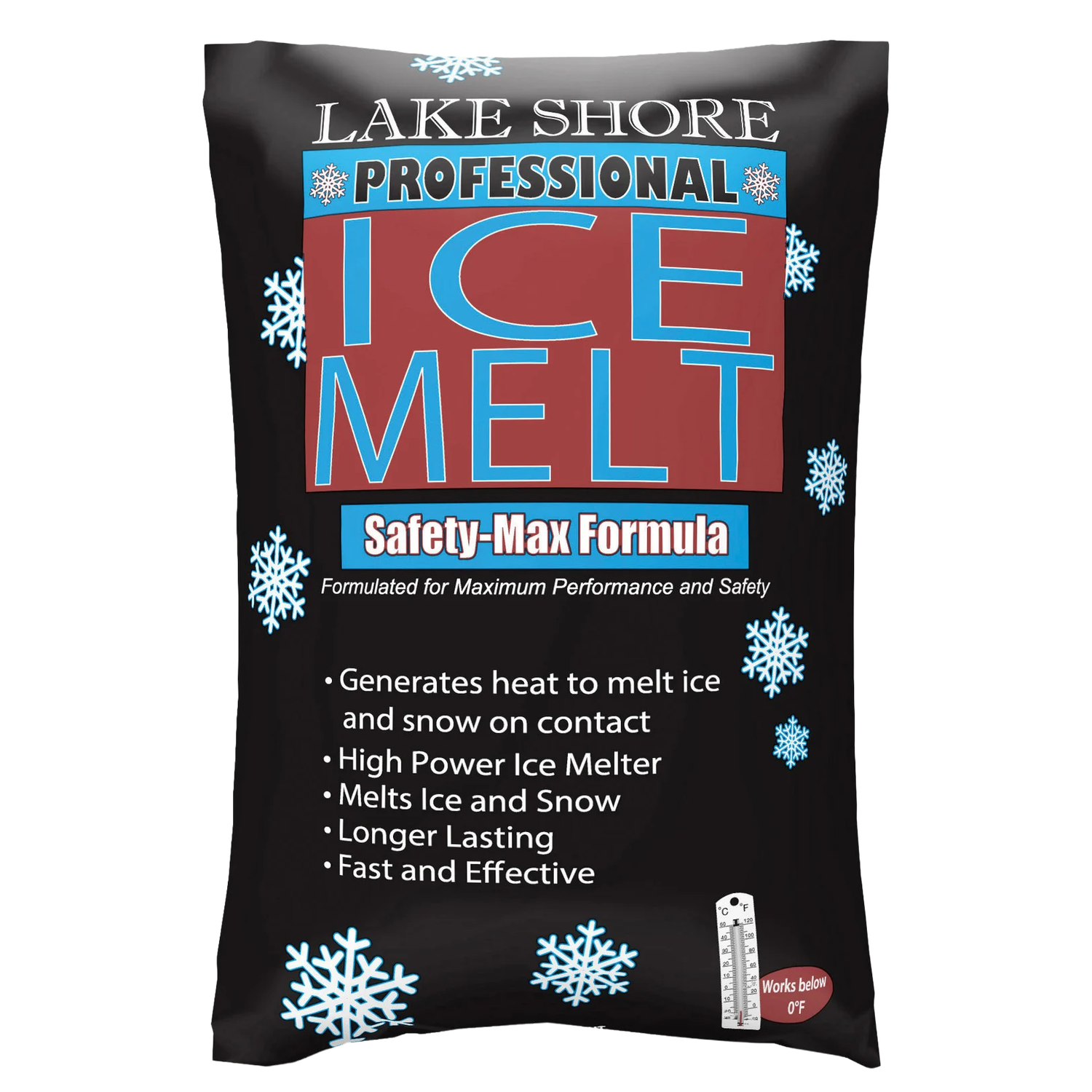 Lake Shore Ice Melt 50 lb — high-performance ice &amp; snow melting product