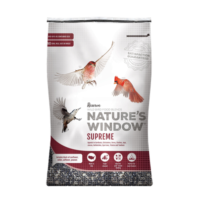 Nature’s Window Supreme 36 lb birdseed bag — LibertyFHG Galion OH