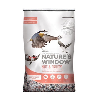Nature's Window Nut & Fruity (14 lb) Nature’s Window Nut & Fruity 14 lb birdseed bag — LibertyFHG Galion OH