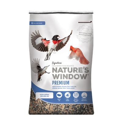 Nature’s Window Premium 36 lb birdseed bag — LibertyFHG Galion OH