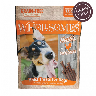 Wholesomes Heidi’s Jerky Sticks Chicken 25 oz