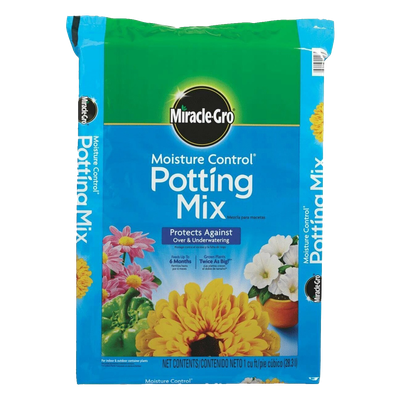 miracle gro moisture control potting mix for container plants