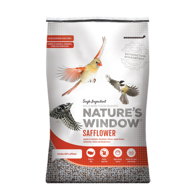 Nature’s Window Safflower Seed 18 lb bag — LibertyFHG Galion OH