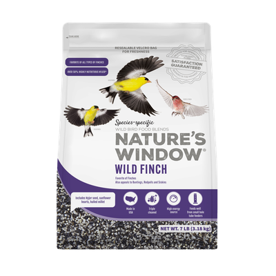 Nature’s Window Wild Finch 7 lb birdseed bag — LibertyFHG Galion OH