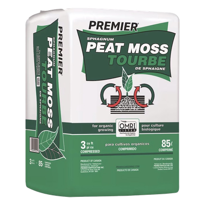 <!-- SEO DESCRIPTION --> 
<p><strong>Premier Peat Moss 3 cu ft is a natural soil amendment commonly used to improve soil stru