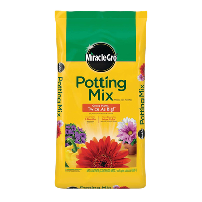 miracle gro potting mix for container plants and planters