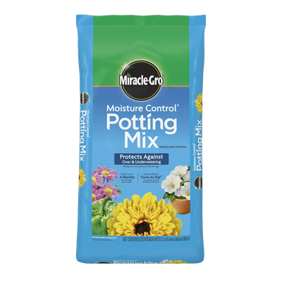 miracle gro moisture control potting mix for container plants