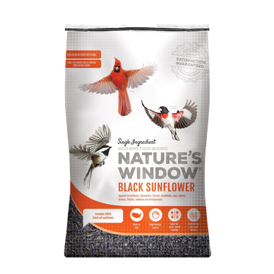 Nature’s Window Black Oil Sunflower 20 lb bag — LibertyFHG Galion OH