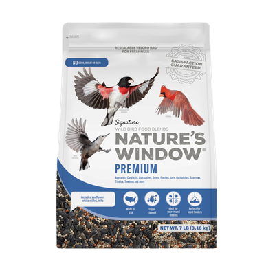 Nature’s Window Premium 7 lb birdseed bag — LibertyFHG Galion OH