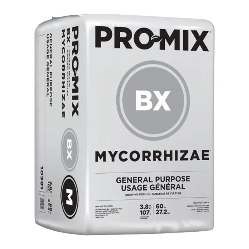 Front view of Pro-Mix BX Mycorrhizae 3.8 cu ft growing medium bag — LibertyFHG Galion OH
