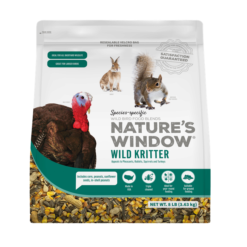 Nature’s Window Wild Kritter 8 lb bag — LibertyFHG Galion OH