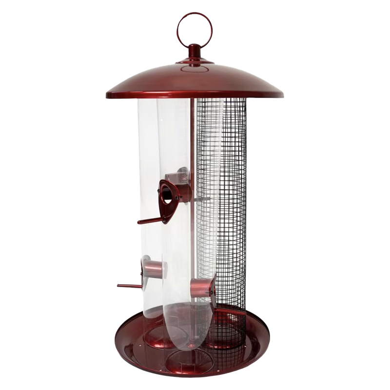North States Crimson Triple Tube Feeder (8 lb Capacity)