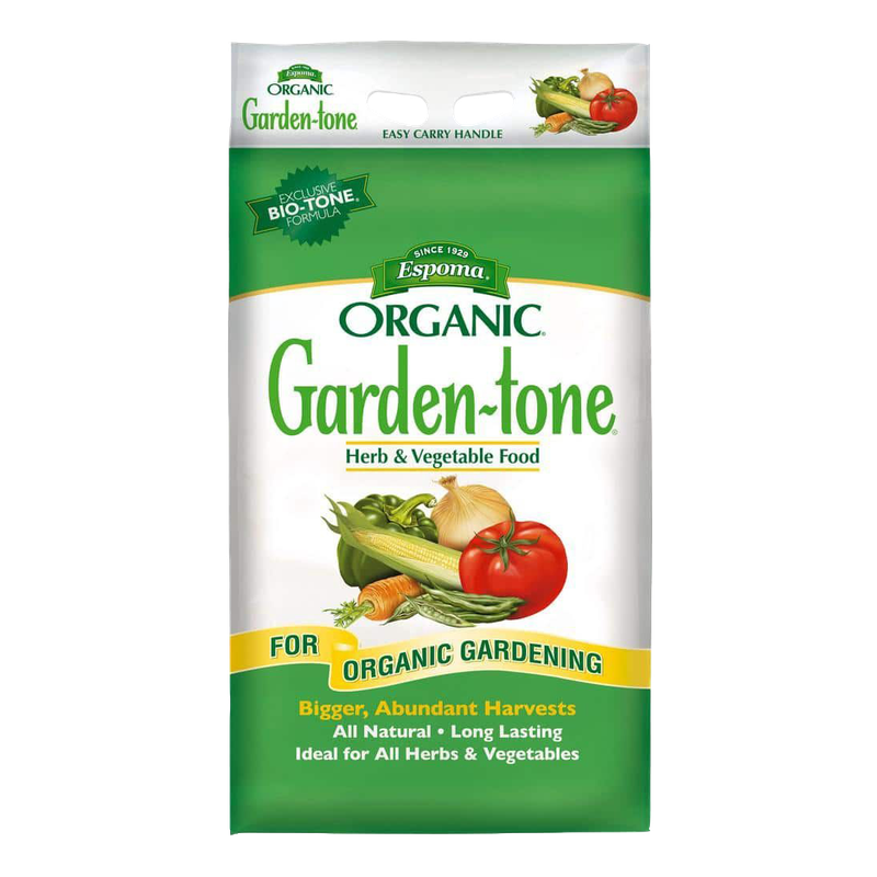 Espoma Organic Garden-tone 27 lb bag for vegetable gardens in Bucyrus, OH