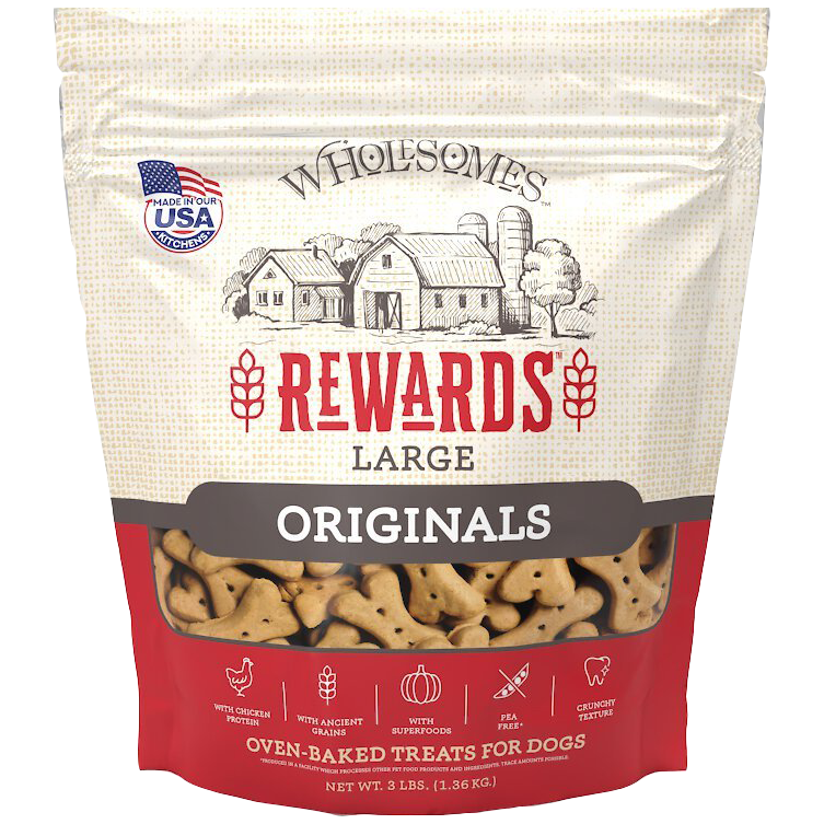 Wholesomes Rewards Originals Large 3 lb