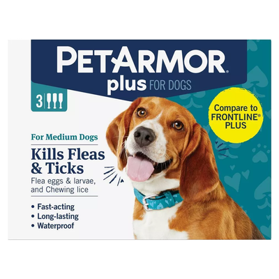 PetArmor Plus Flea and Tick for Dogs 23 - 44lb - 3 Month... Liberty Farm Home Garden Galion OH
