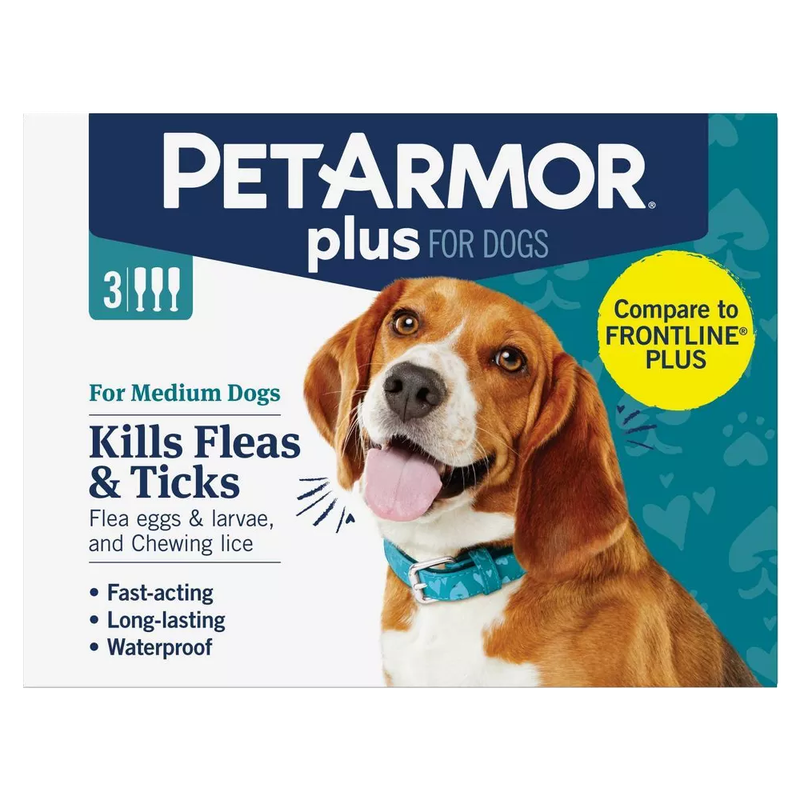 PetArmor Plus Flea and Tick for Dogs 23 - 44lb - 3 Month Supply
