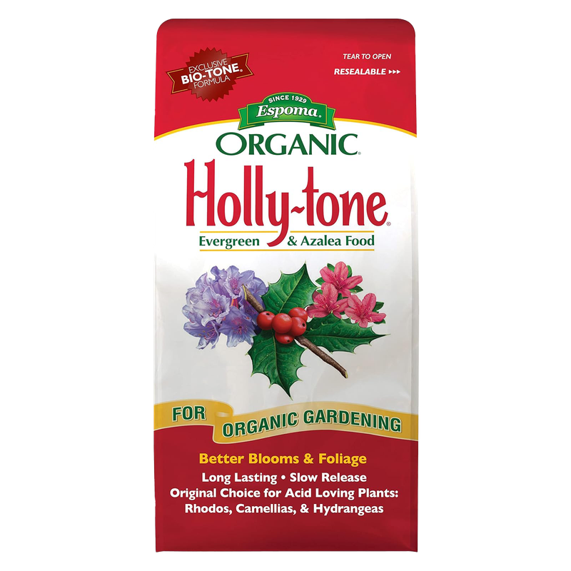 Espoma Organic Holly-tone 4 lb bag for acid-loving shrubs in Galion, OH