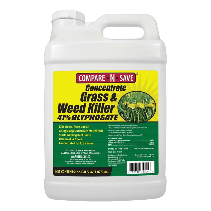 Compare-N-Save 41% Glyphosate Weed Killer Concentrate (2.5-Gallon)