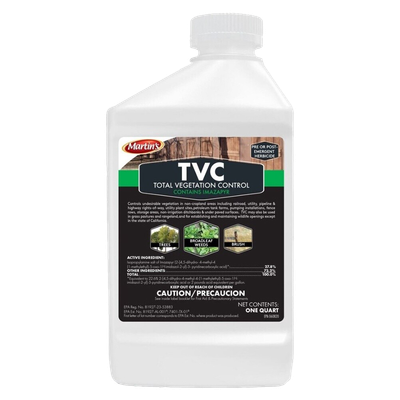 Martin's TVC Total Vegetation Control 32 oz for long-term ground clearing in Lexington, OH.