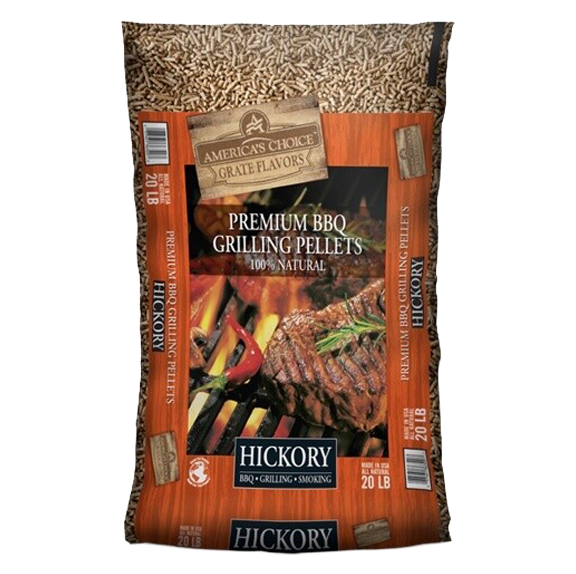 America’s Choice Hickory Grilling Pellets 20#