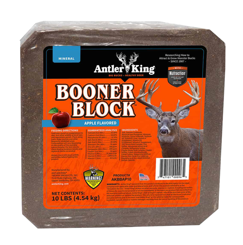 Antler King Booner Block - Apple Flavored (10 lb) available at Liberty FHG Galion OH