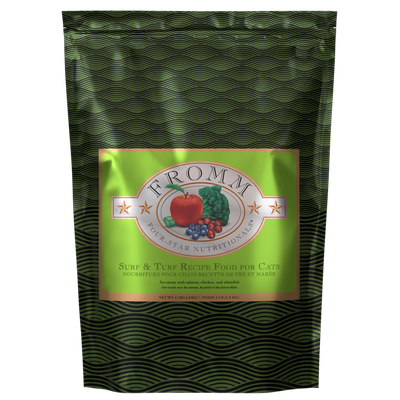 Fromm Surf &amp; Turf Recipe Cat Food (4 lb) Liberty FHG Galion