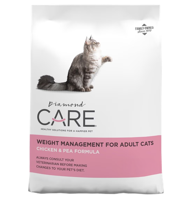 Diamond CARE Weight Management for Adult Cats real chicken weight management - cat food at Liberty …