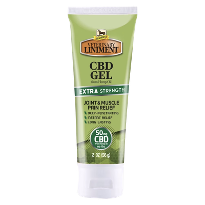 Absorbine Vet Liniment CBD Gel – Extra Strength (2 oz) Liberty FHG Galion
