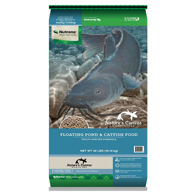 Natures Canvas Floating Pond &amp; Catfish Food (40 lb) Liberty Farm Home Garden Galion OH