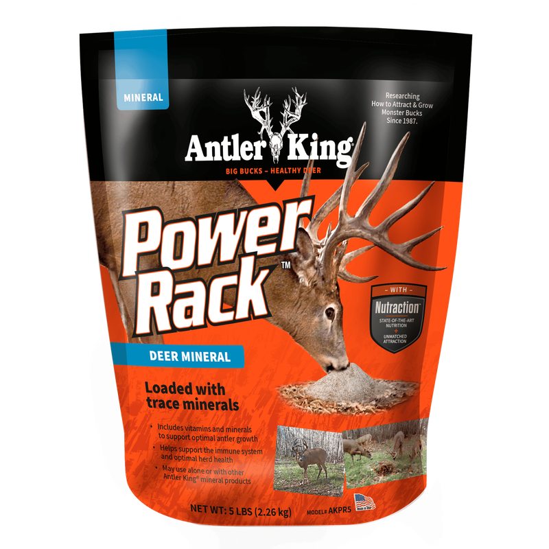 Antler King Power Rack Mineral (5 lb) Liberty FHG Galion