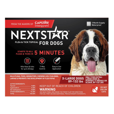 NEXTSTAR® Flea &amp; Tick Topical for Dogs (89 - 132 lb) 3... Liberty Farm Home &amp; Garden Galion Ohio