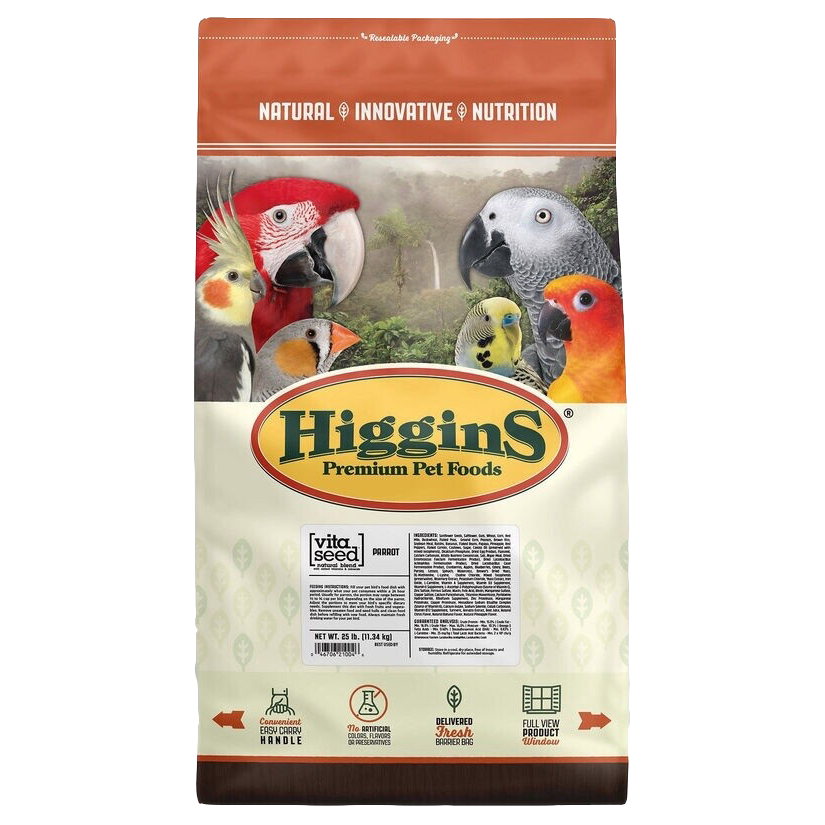 Higgins Vita Seed Parrot (25 lb) | Available at Liberty Farm, Home &amp; Garden in Galion, Ohio
