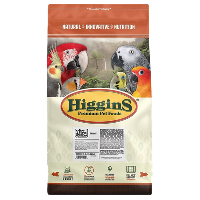 Higgins Vita Seed Parrot (25 lb) | Available at Liberty Farm, Home &amp; Garden in Galion, Ohio