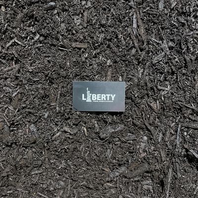 bulk brown mulch for landscaping beds and garden areas