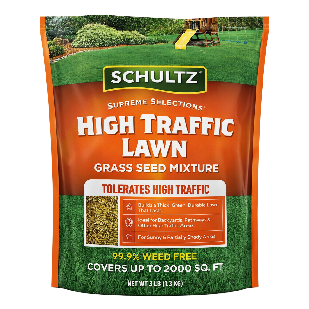 Schultz® High Traffic Mix Grass Seed 3 lb