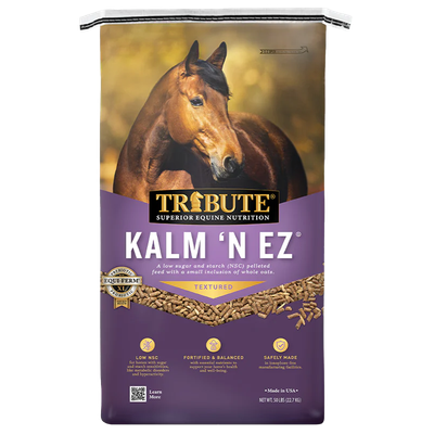 Kalmbach Kalm 'N EZ Textured horse feed for sale in Iberia, OH