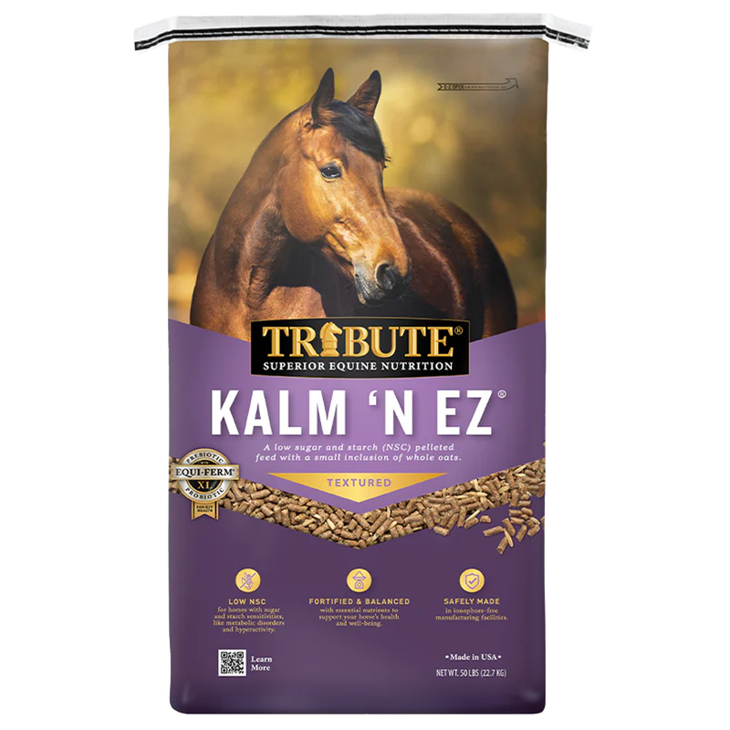 Kalmbach Kalm 'N EZ Textured horse feed for sale in Iberia, OH