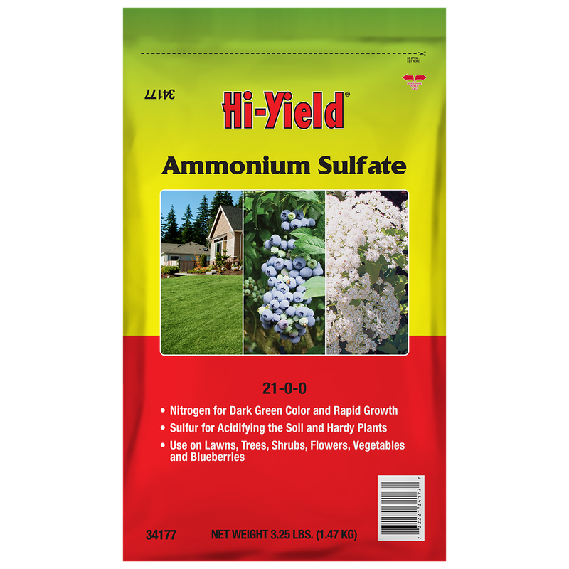 Front view of Fertilome Ammonium Sulfate Fertilizer 3.25 lb — LibertyFHG Galion OH