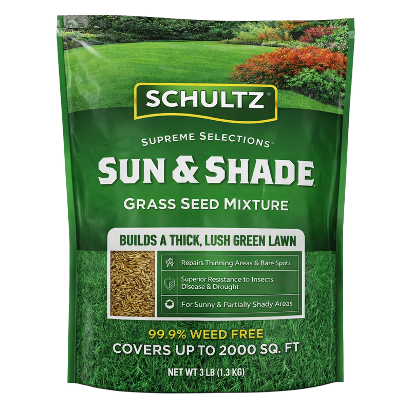 Schultz® Sun &amp; Shade Mix Grass Seed 3 lb