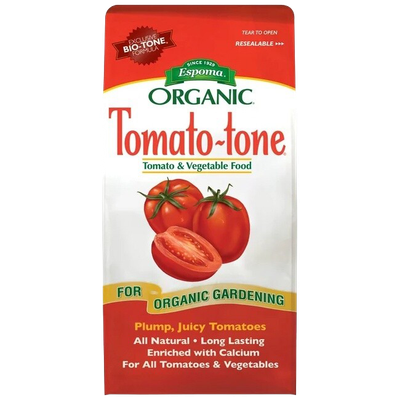 Espoma Organic Tomato-tone 8 lb bag for healthy garden harvests in Galion, OH.