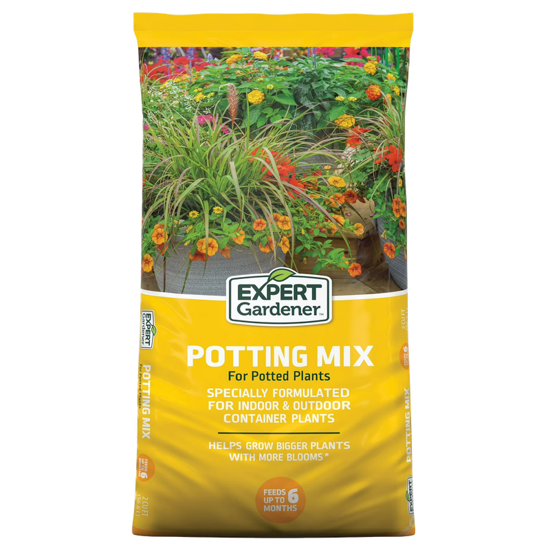 Front view of Expert Gardener Potting Mix 2 cu ft bag — LibertyFHG Galion OH