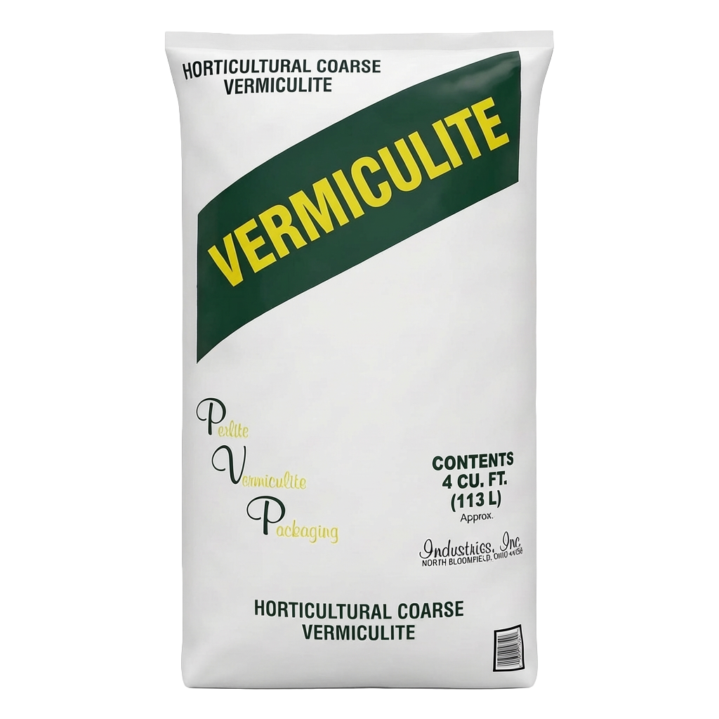 Front view of horticultural coarse vermiculite 4 cu ft bag — LibertyFHG Galion OH