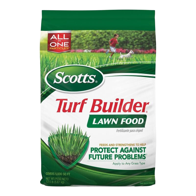 Front view of Scotts Turf Builder Lawn Food 12.5 lb — LibertyFHG Galion OH