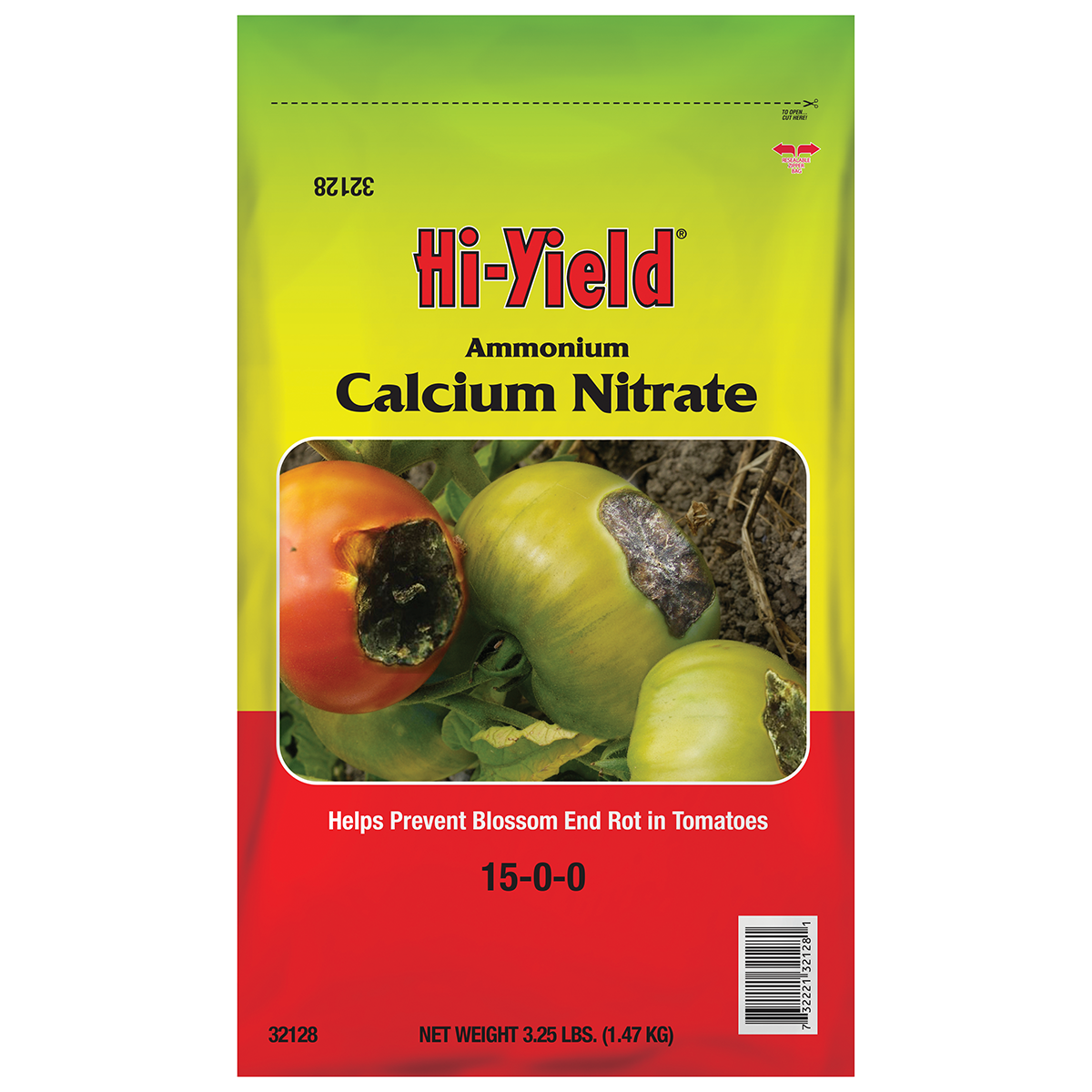Front view of Fertilome Calcium Nitrate Fertilizer 3.25 lb — LibertyFHG Galion OH