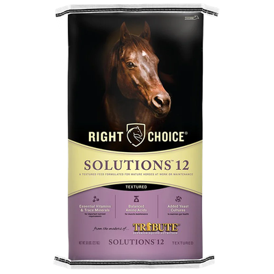 Kalmbach Solutions 12 Textured horse feed for sale in Mount Gilead, OH