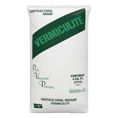 Front view of horticultural medium vermiculite 4 cu ft bag — LibertyFHG Galion OH