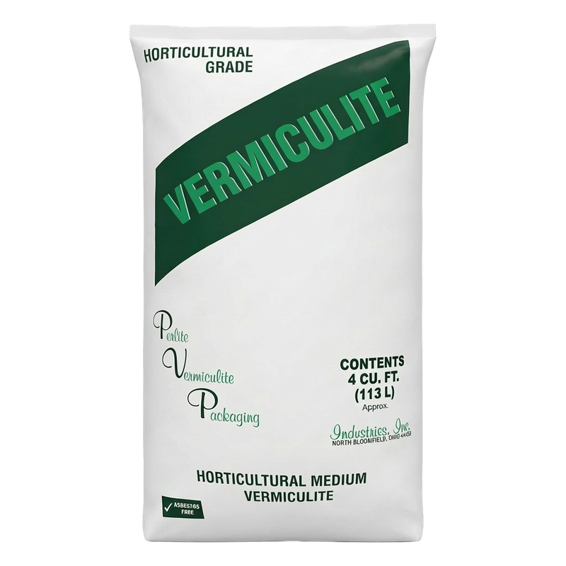 Front view of horticultural medium vermiculite 4 cu ft bag — LibertyFHG Galion OH