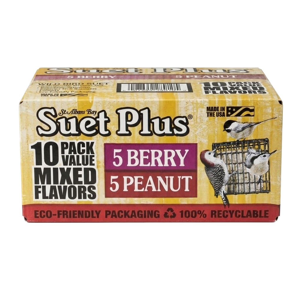 Suet Plus Mixed Flavor Suet (10 pack)