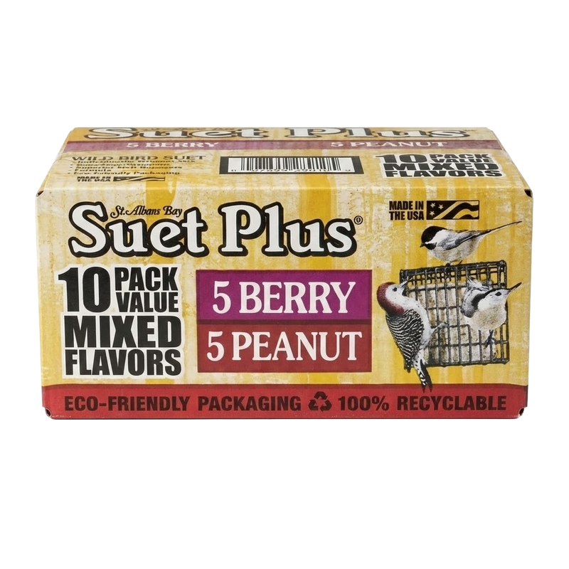 Suet Plus Mixed Flavor Suet (10 pack)